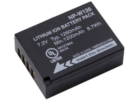 Kamerabatteri Ersättning för  FUJIFILM NPW126