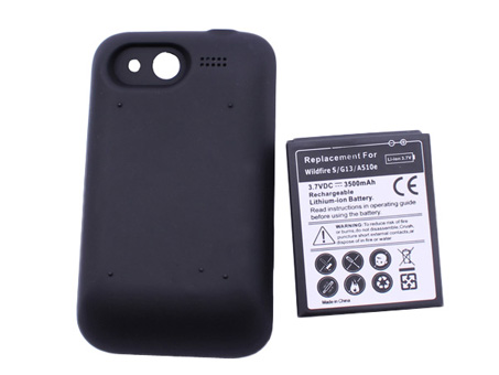 Mobiltelefonbatteri Ersättning för  HTC WILDFIRE A510E