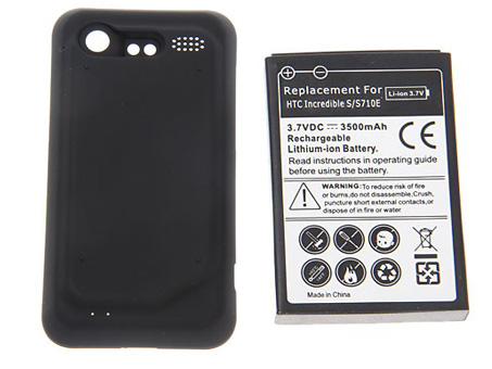 Mobiltelefonbatteri Ersättning för  HTC S710E