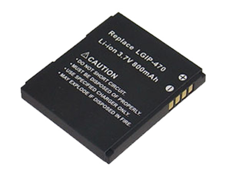 Mobiltelefonbatteri Ersättning för  LG LGIP-470A