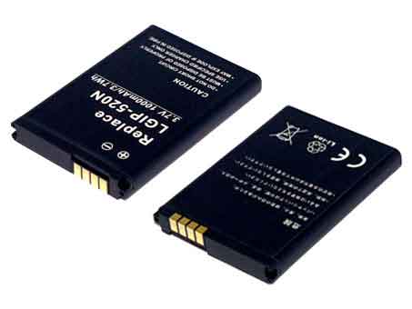 Mobiltelefonbatteri Ersättning för  LG GD900 Crystal