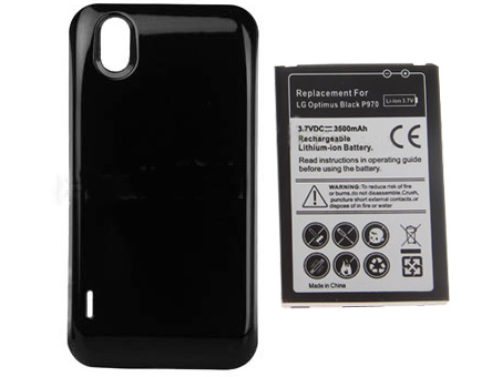Mobiltelefonbatteri Ersättning för  LG Optimus Black P970