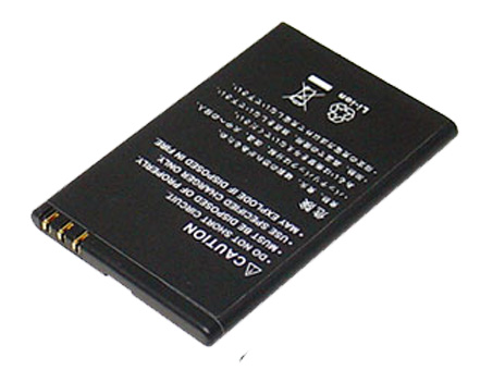 Mobiltelefonbatteri Ersättning för  NOKIA 6760 slide