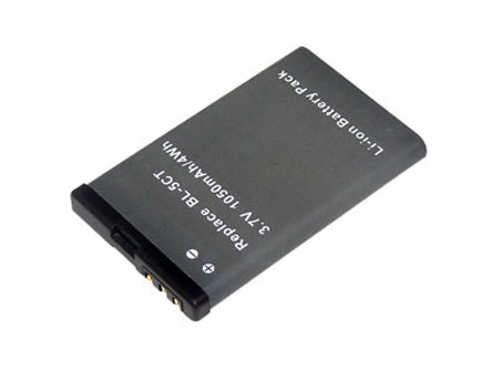 Mobiltelefonbatteri Ersättning för NOKIA BL-5CT Mobiltelefonbatteri Ersättning för NOKIA BL-5CT