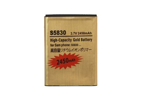 Mobiltelefonbatteri Ersättning för SAMSUNG Galaxy ACE S5830 Mobiltelefonbatteri Ersättning för SAMSUNG Galaxy ACE S5830