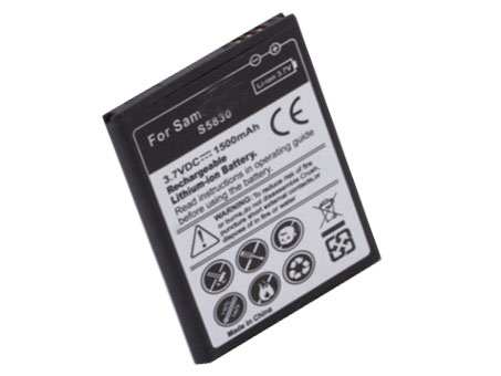 Mobiltelefonbatteri Ersättning för  Samsung Galaxy ACE S5830