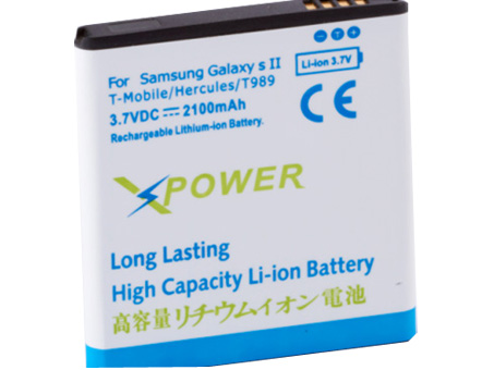 Mobiltelefonbatteri Ersättning för SAMSUNG Galaxy S II Hercules AT&T Mobiltelefonbatteri Ersättning för SAMSUNG Galaxy S II Hercules AT&T