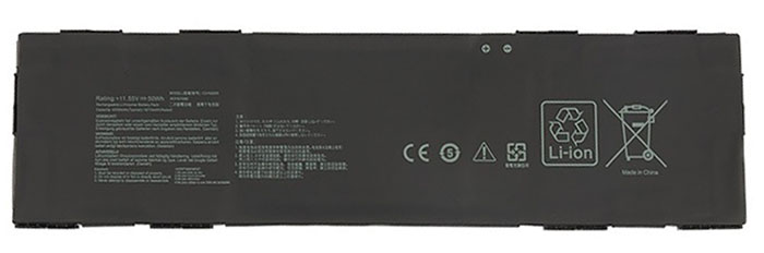 Datorbatteri Ersättning för  ASUS Chromebook-Flip-CX3-CX3400FMA-DH762T-S