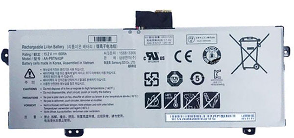 Datorbatteri Ersättning för  SAMSUNG AA-PBTN4GP