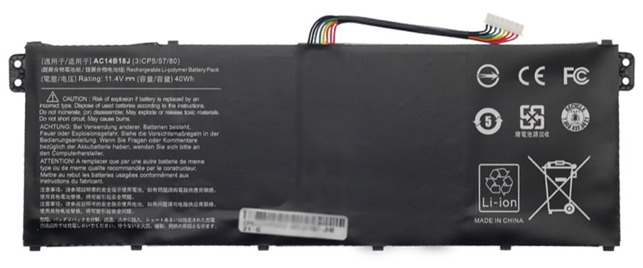 Datorbatteri Ersättning för  ACER Aspire-V3-111