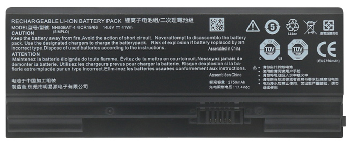 Datorbatteri Ersättning för  SAGER NP6856-S