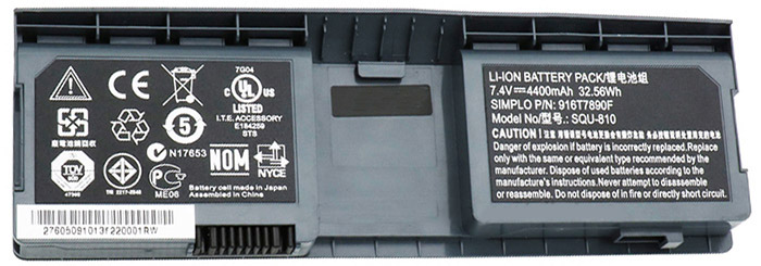 Datorbatteri Ersättning för FUJITSU 916T7890F Datorbatteri Ersättning för FUJITSU 916T7890F