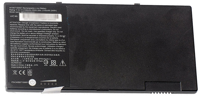 Datorbatteri Ersättning för GETAC G8M3X2 Datorbatteri Ersättning för GETAC G8M3X2