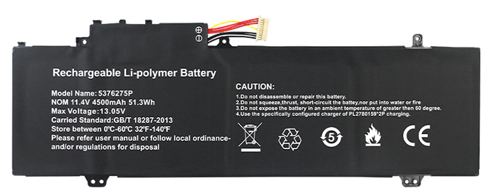 Datorbatteri Ersättning för  gateway GWTN156-1RG