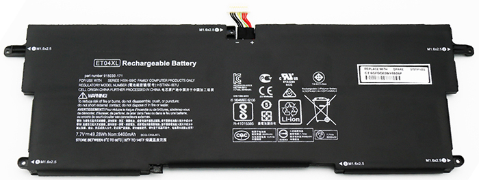 Datorbatteri Ersättning för HP 915030-171 Datorbatteri Ersättning för HP 915030-171