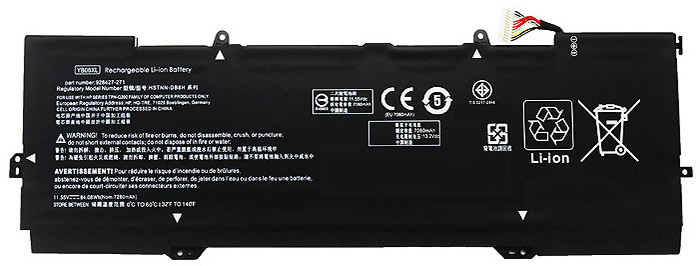 Datorbatteri Ersättning för  HP 928427-271