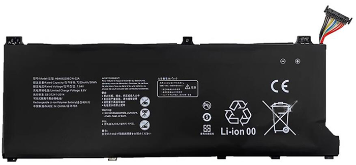 Datorbatteri Ersättning för HUAWEI HB4692Z9ECW-22A Datorbatteri Ersättning för HUAWEI HB4692Z9ECW-22A