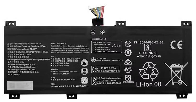 Datorbatteri Ersättning för HONOR MagicBook-Pro-HLYL-WFQ9 Datorbatteri Ersättning för HONOR MagicBook-Pro-HLYL-WFQ9