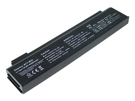 Datorbatteri Ersättning för MSI 1016T-006 Datorbatteri Ersättning för MSI 1016T-006