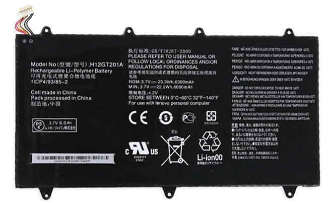 Datorbatteri Ersättning för  Lenovo IdeaPad-A2109IdeaPad-A2109AIdeaPad-A2109-F