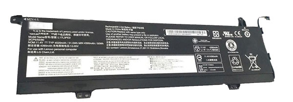 Datorbatteri Ersättning för  Lenovo Yoga-730-15IWL-81JS000GGE