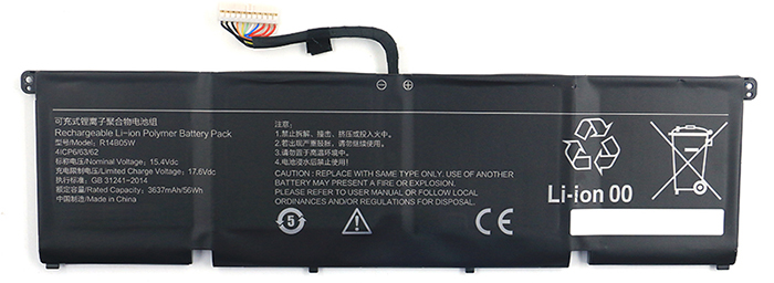 Datorbatteri Ersättning för XIAOMI R14B05W Datorbatteri Ersättning för XIAOMI R14B05W