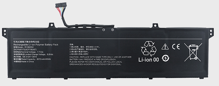 Datorbatteri Ersättning för XIAOMI R15B03W Datorbatteri Ersättning för XIAOMI R15B03W