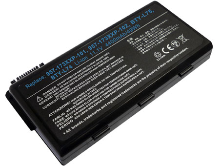 Datorbatteri Ersättning för  MSI 957-173XXP-101