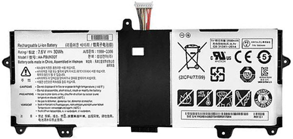 Datorbatteri Ersättning för  samsung NP900X3L-K03US