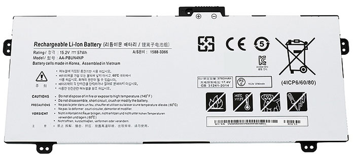 Datorbatteri Ersättning för  SAMSUNG NP940Z5J