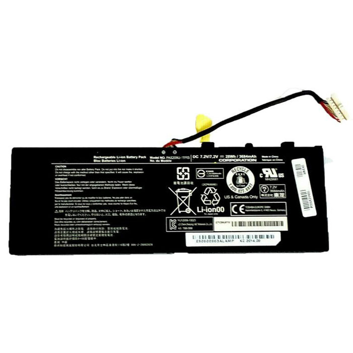 Datorbatteri Ersättning för  TOSHIBA Satellite-Radius-11-L10W-C-10F