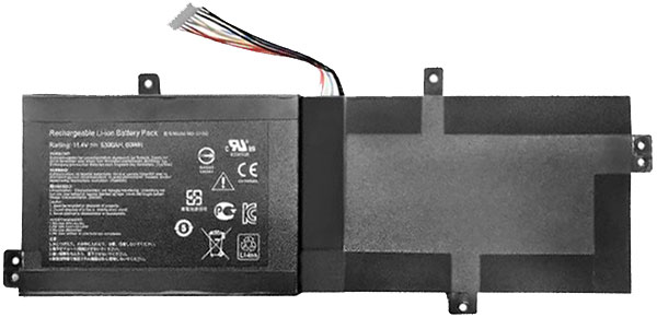 Datorbatteri Ersättning för  THUNDEROBOT 911-Targa-T6c