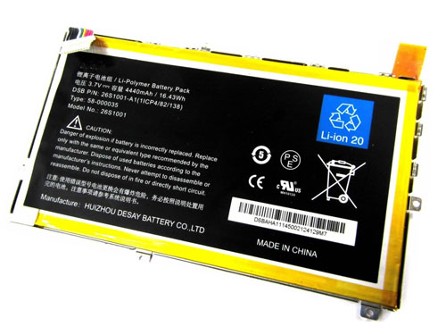 Datorbatteri Ersättning för AMAZON 58-000035 Datorbatteri Ersättning för AMAZON 58-000035