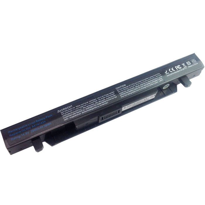 Datorbatteri Ersättning för asus A41N1424 Datorbatteri Ersättning för asus A41N1424