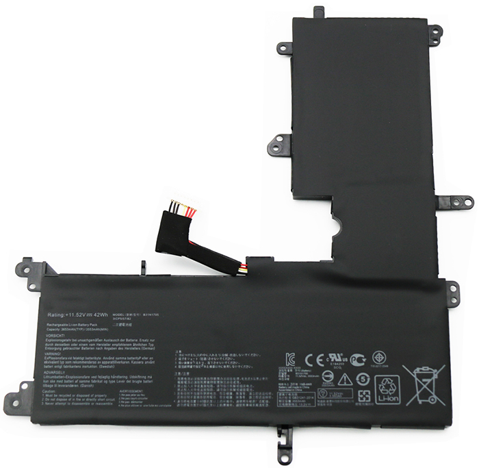 Datorbatteri Ersättning för asus ZenBook-Flip-14-Q405UA Datorbatteri Ersättning för asus ZenBook-Flip-14-Q405UA