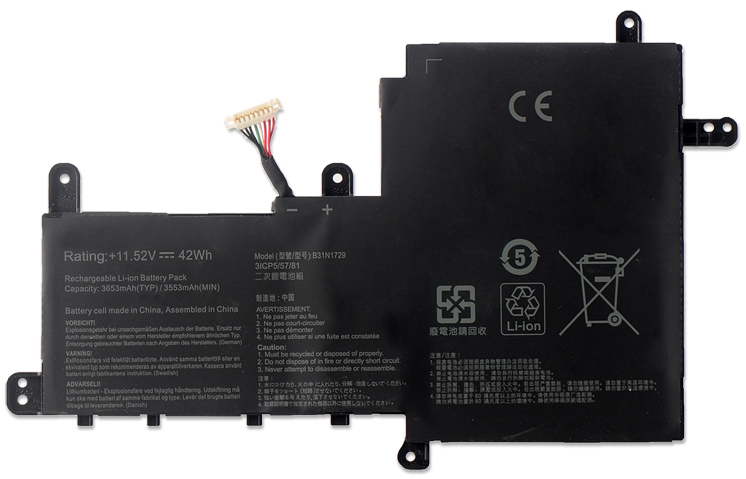 Datorbatteri Ersättning för asus VivoBook-S15-S530F Datorbatteri Ersättning för asus VivoBook-S15-S530F