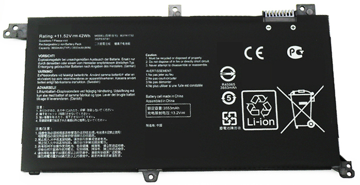 Datorbatteri Ersättning för asus VivoBook-X430FN Datorbatteri Ersättning för asus VivoBook-X430FN