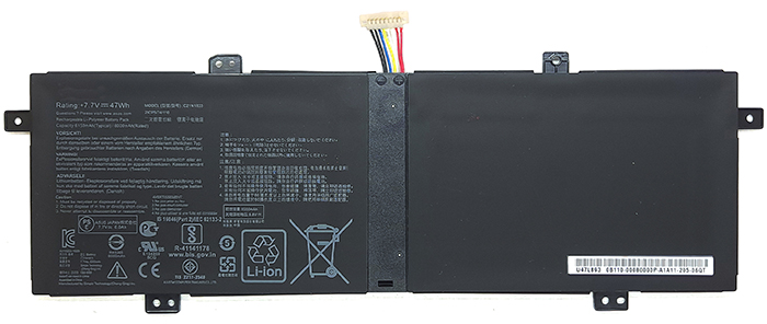 Datorbatteri Ersättning för asus ZenBook-14-UX431FA-Series Datorbatteri Ersättning för asus ZenBook-14-UX431FA-Series