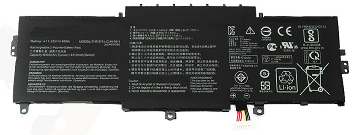 Datorbatteri Ersättning för asus C31N1811 Datorbatteri Ersättning för asus C31N1811