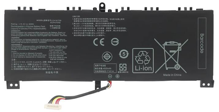 Datorbatteri Ersättning för asus ROG-STRIX-GL503VS-EI005T Datorbatteri Ersättning för asus ROG-STRIX-GL503VS-EI005T