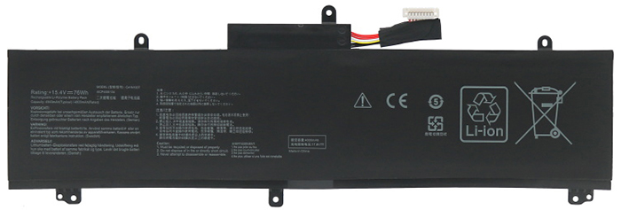 Datorbatteri Ersättning för asus ProArt-StudioBook-Pro-15-W500G5T Datorbatteri Ersättning för asus ProArt-StudioBook-Pro-15-W500G5T