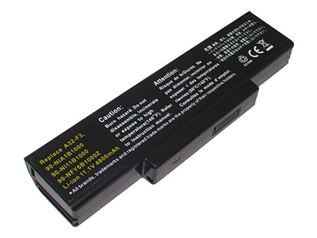 Datorbatteri Ersättning för  asus F2 Series