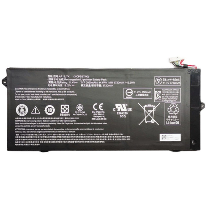 Datorbatteri Ersättning för acer KT.00307.006 Datorbatteri Ersättning för acer KT.00307.006