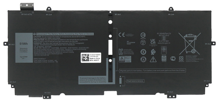 Datorbatteri Ersättning för dell 0XX3T7 Datorbatteri Ersättning för dell 0XX3T7
