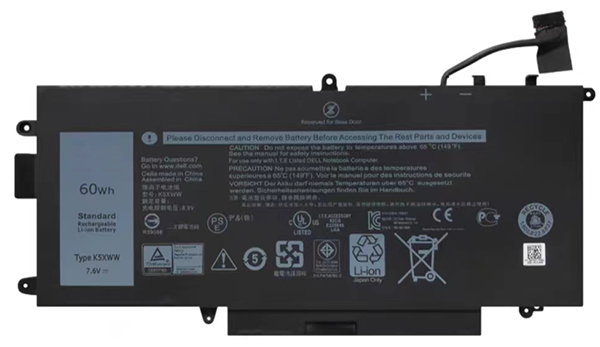 Datorbatteri Ersättning för DELL Latitude-7389-2-in-1-Series Datorbatteri Ersättning för DELL Latitude-7389-2-in-1-Series
