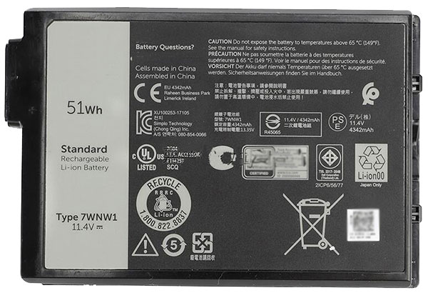 Datorbatteri Ersättning för dell 0DMF8C Datorbatteri Ersättning för dell 0DMF8C