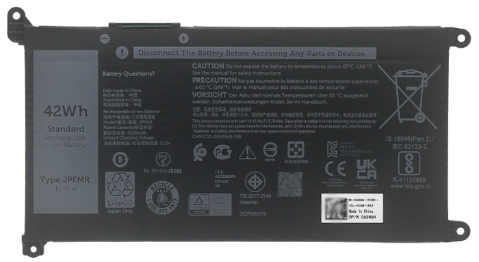 Datorbatteri Ersättning för dell Inspiron-14-5000(5493) Datorbatteri Ersättning för dell Inspiron-14-5000(5493)