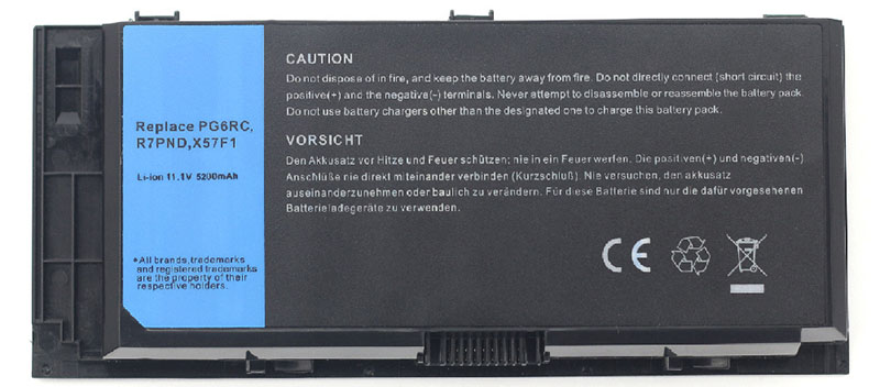 Datorbatteri Ersättning för dell 312-1176 Datorbatteri Ersättning för dell 312-1176