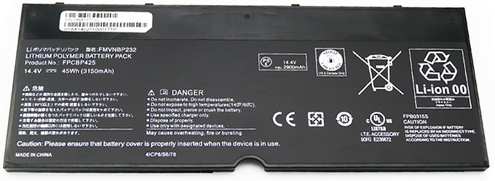 Datorbatteri Ersättning för fujitsu LifeBook-T936 Datorbatteri Ersättning för fujitsu LifeBook-T936