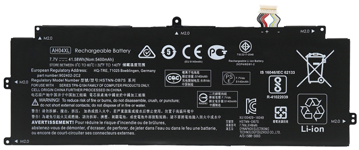 Datorbatteri Ersättning för hp Spectre-X2-12-C004TU Datorbatteri Ersättning för hp Spectre-X2-12-C004TU